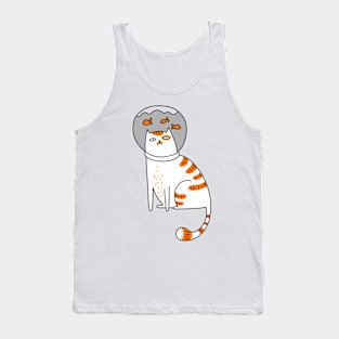 Things my cat does- Stuck Tank Top